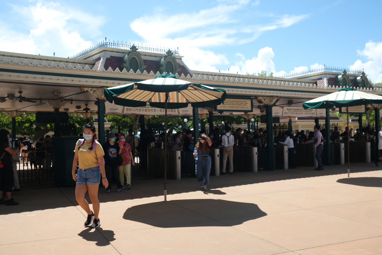 園內亦增設酒精搓手液。（點新聞記者麥鈞傑攝）