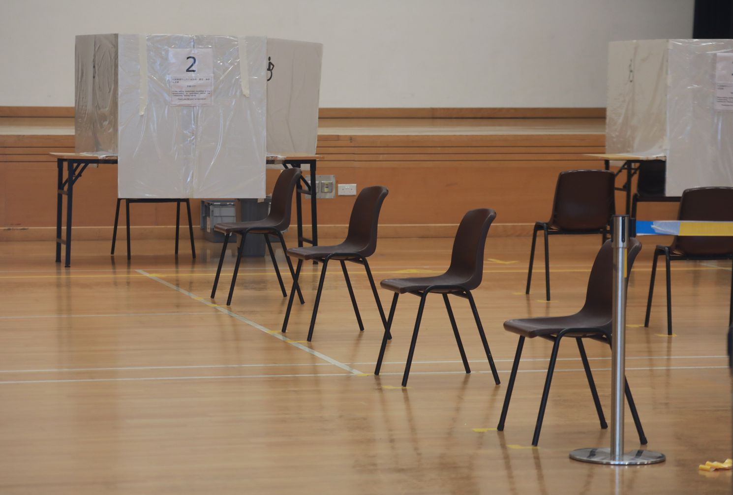 圖為將用作檢測中心的一間檢測點。（點新聞記者攝）